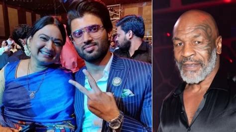 Vijay Deverakondas Mom Was Worried About Him Fighting Mike Tyson In