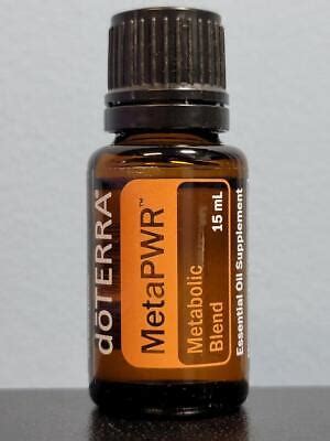 Doterra Metapwr Metabolic Blend Essential Oil Ml New Sealed Exp