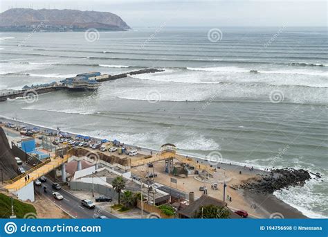 Paisagens Das Cidades Miraflores Em Lima Peru Foto De Stock Imagem De