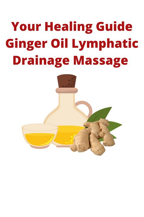 Your Healing Guide Ginger Oil Lymphatic Drainage Massage in 2020 | Lymphatic drainage, Lymphatic ...