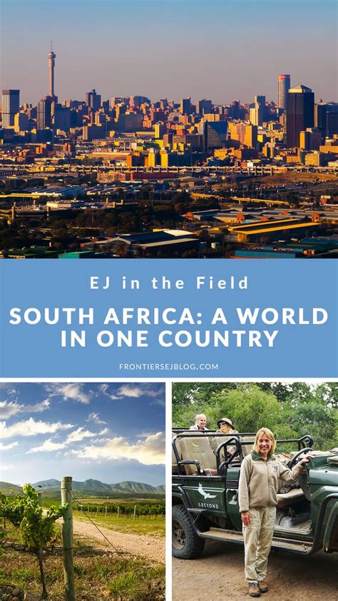 South Africa A World In One Country South Africa World Country