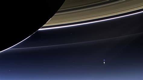 Nasa Releases Image Of Earth From Beyond Saturn Taken By Cassini On