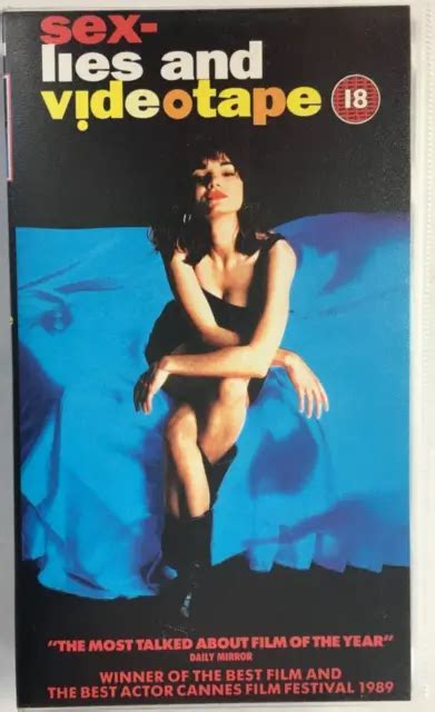 SEX LIES AND Videotape 1989 VHS PAL 1995 PolyGram Release Tape NMint