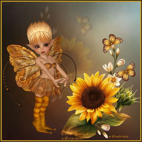 Eddas Träumereien Sunsflower Fairie