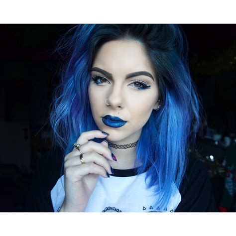 Sophie Hannah Richardson Blue Hair Instagram Sophiehannahrichardson