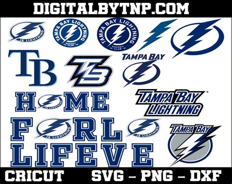 Tampa Bay Lightning Logo Svg NHL Hockey SVG PNG DXF EPS AI Customer