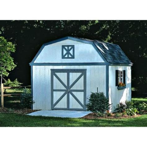 Handy Home Sequoia 12x24 Wood Storage Shed W Floor Barn Style 18209 9