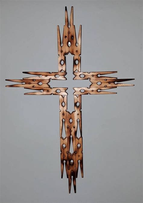 Rustic Wooden Clothespin Cross Etsy In 2021 Clothespin Cross