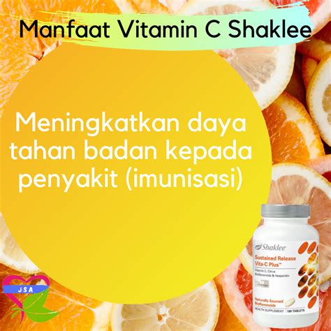 Noorhayati Abdul Rahim 8 Manfaat Vitamin C Shaklee Yang Ramai Orang