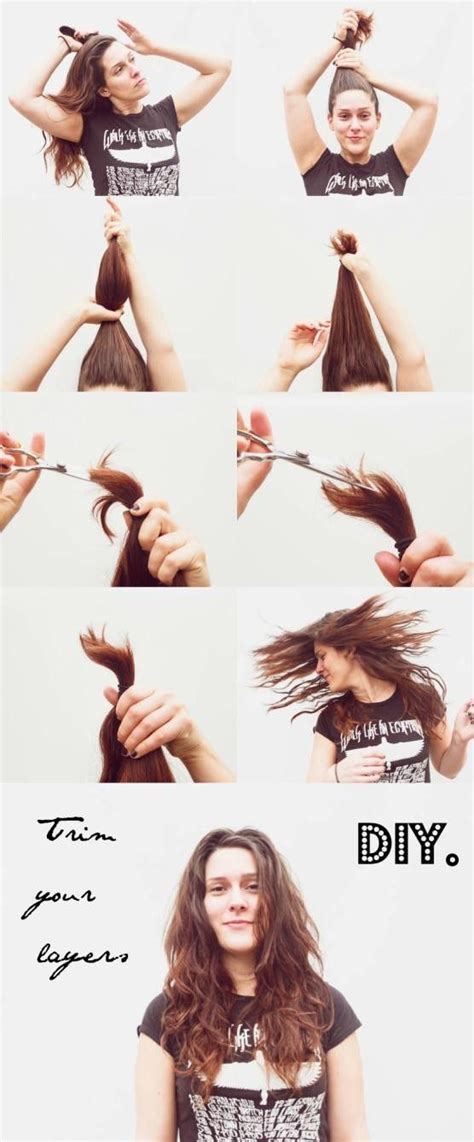 How To Cut Your Own Hair Layer Style A Step By Step Guide Best Simple