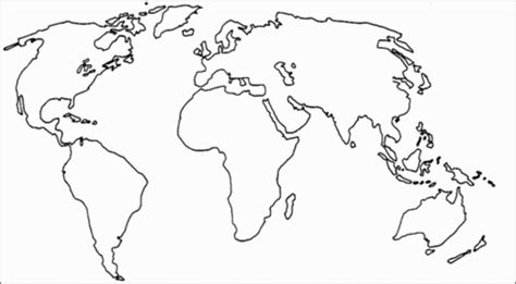 Ausmalbild Weltkarte Kategorien Karten Kostenlose Ausmalbilder In