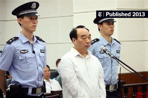Chinese Official Sentenced To 13 Years In Sex Scandal That Was Exposed