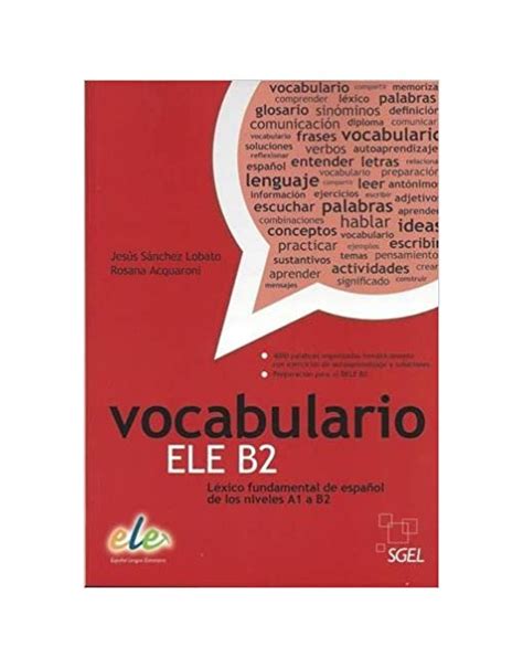 Vocabulario ELE B2 Léxico fundamental de español de los niveles A1 a B2
