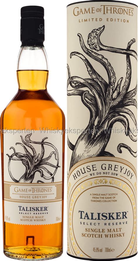 Check spelling or type a new query. Talisker Select Reserve - Game of Thrones House Greyjoy Whisky
