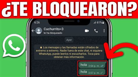 C Mo Saber Si Me Bloquearon En Whatsapp Tutorial R Pido Youtube