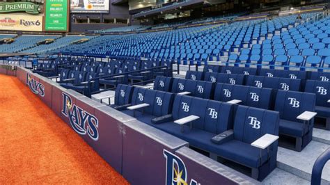 Tropicana Field Seating Chart With Rows Cabinets Matttroy