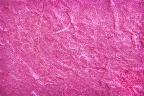 Bright Pink Paper Texture Mulberry Paper Abstract Top View Backgroun