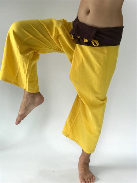 2T0015 Thai Fisherman Pants Wide Leg pants, Wrap pants, Unisex pants, Thai Fisherman Pants 