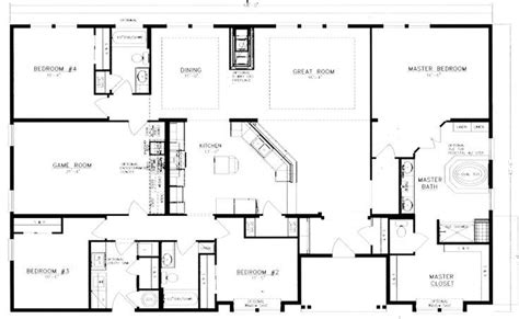 4 Bedroom Barndominium Plans Joy Studio Design Gallery Best Design