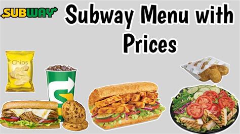 Updated Average Subway Menu Prices For K Locations Atelier