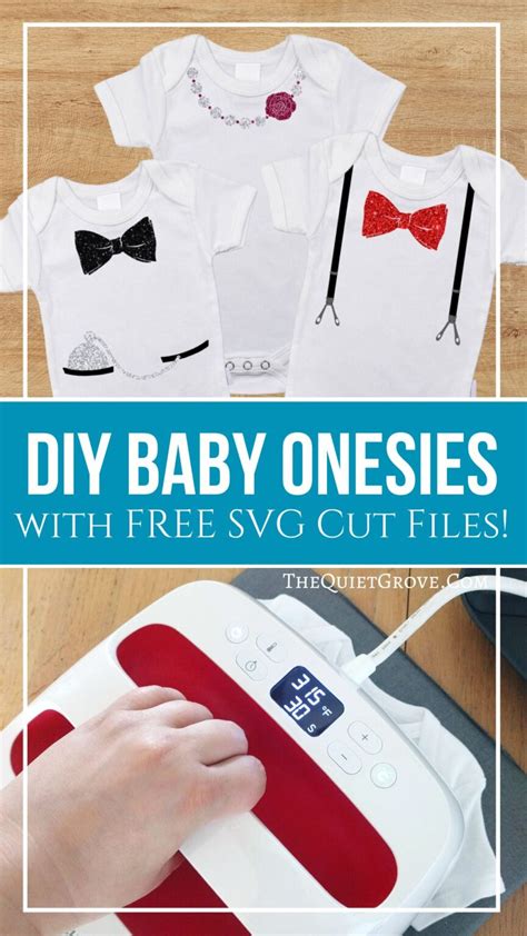 Diy Baby Onesies With Free Svg Cut Files ⋆ The Quiet Grove