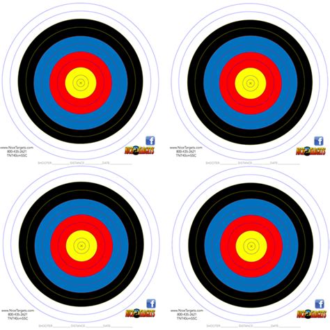 Maybe you would like to learn more about one of these? Archery 40 Cm Printable Targets - ClipArt Best