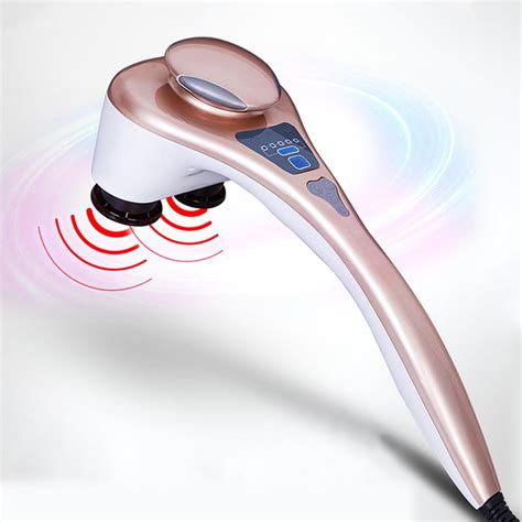 Soga Portable Handheld Massager Soothing Heat Stimulate Blood Flow Sho