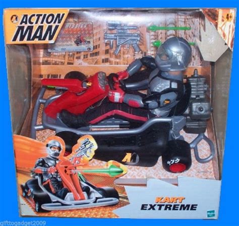 Hasbro Action Man Kart Extreme With Figure Rare Collectable New Ebay
