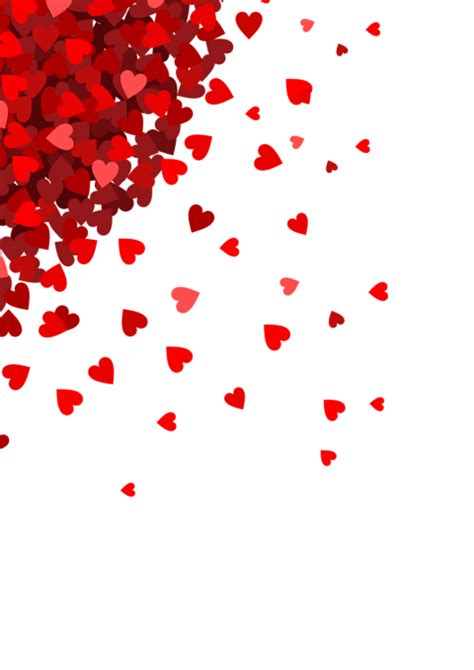 Hd Floating Red Hearts Love Valentine S Day Png Citypng