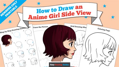 How To Draw A Anime Side View
