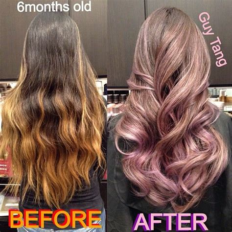 And would the deep brown dye ok over a reddish color? Ombre Hair - My client Veny before and after! I gave her ...