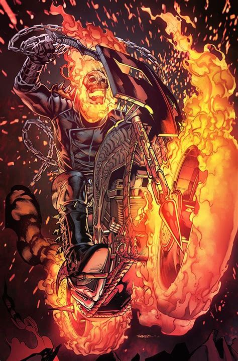 Ghost Rider By Teodoro Gonzalez Arte Dc Comics Marvel Comics Art