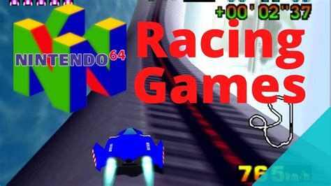 Nintendo 64 Racing Games Youtube