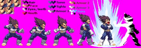 The Mugen Fighters Guild Armored Vegeta Community Wip