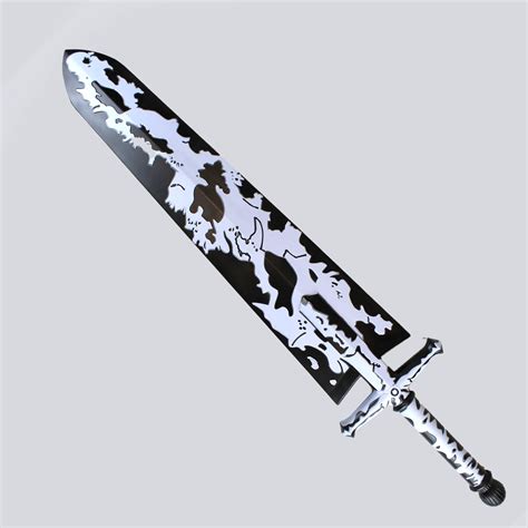 Astas Demon Slayer Sword Black Clover Foam Prop Replica Collector