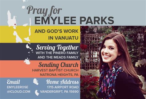 Free Missionary Prayer Card Template Printable Templates