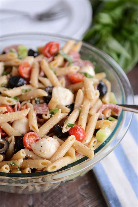 Best Italian Pasta Salad Simple Delicious Mels Kitchen Cafe