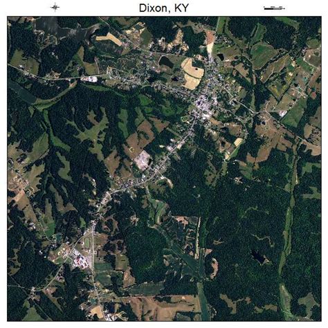 Aerial Photography Map Of Dixon Ky Kentucky