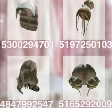 Bloxburg Codes For Brown Hair Brown Hair Roblox Codes Roblox Codes