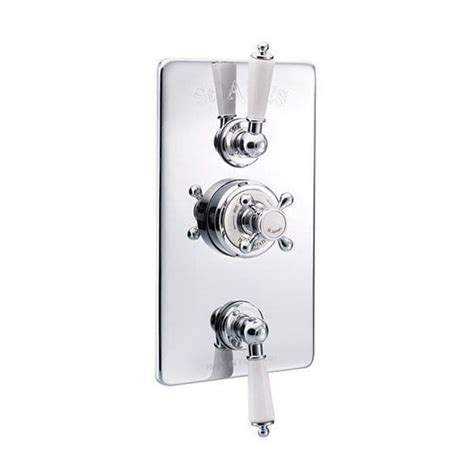 St James Concealed Classical Thermostatic Shower Valve With Integral