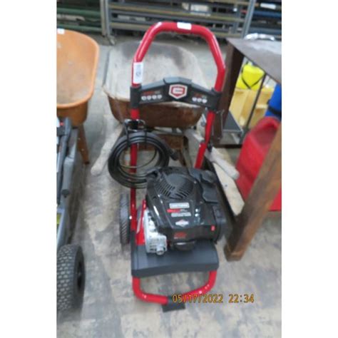 Craftsmanb And S 2700 Psi Gas Pressure Washer