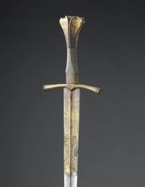 Joutes et tournois au moyen age. Épée d'un duc de Milan | Musée de Cluny