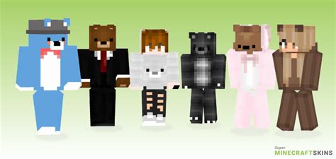 Cute Bear Minecraft Skins Download For Free At Superminecraftskins