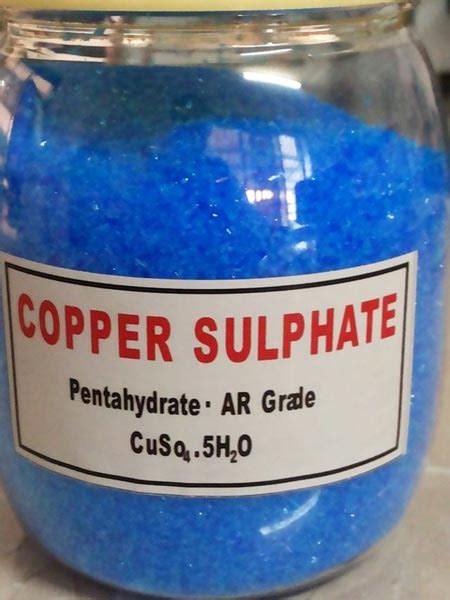Copper Sulphate Crystalline Powder By Suryakiran Chemicals Copper