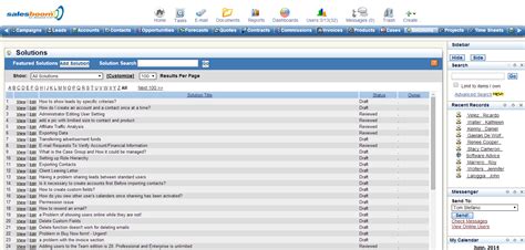 Online Crm Software Screenshots