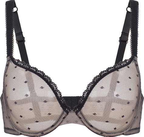 Vogues Secret Womens Sexy Sheer Mesh See Through Bra Non Padded
