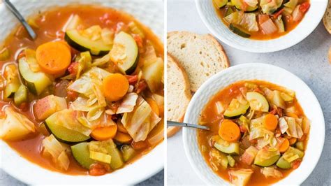 This is a very tasty and hearty meal. Homemade Cabbage Soup Recipe - Diet Friendly - YouTube