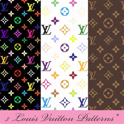 Louis Vuitton Patterns By Dariafalcon On Deviantart