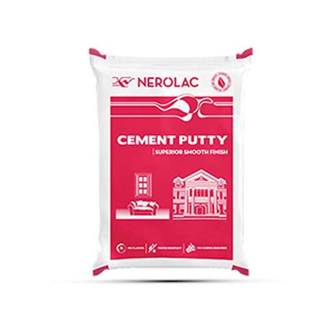 Nerolac Cement Putty 40kg Home Improvement