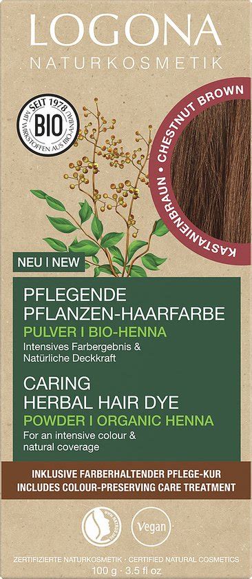 Logona Herbal Hair Dye Haarkleuring Bruin